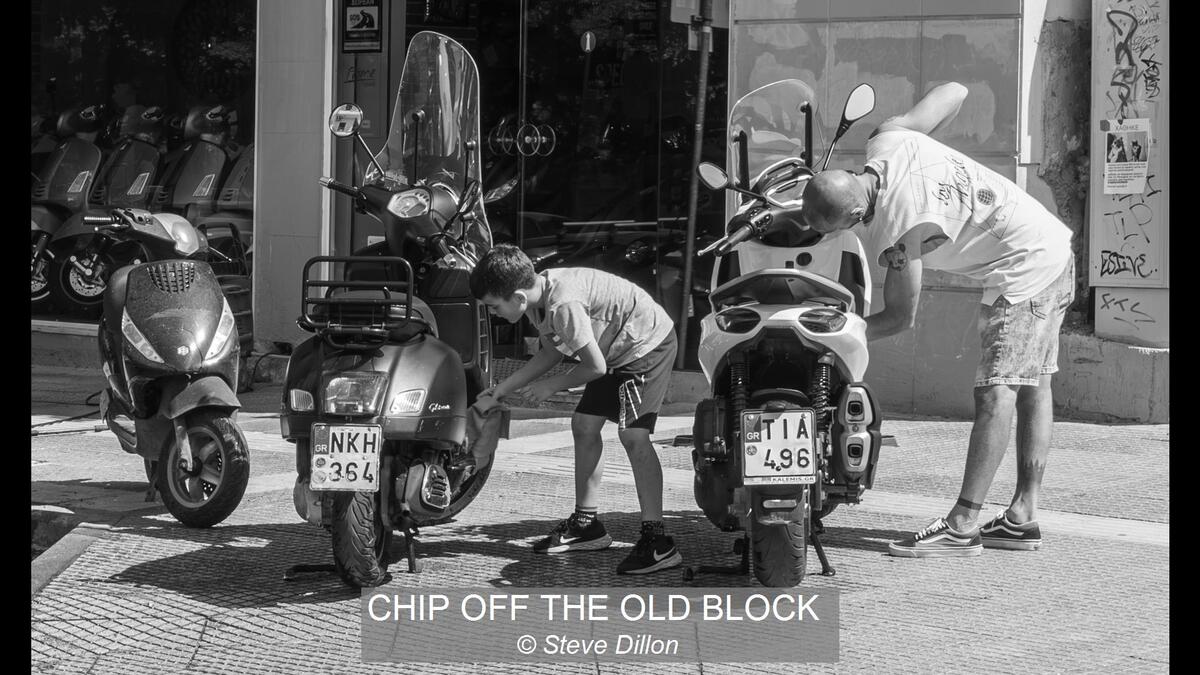 CHIP OFF THE OLD BLOCK